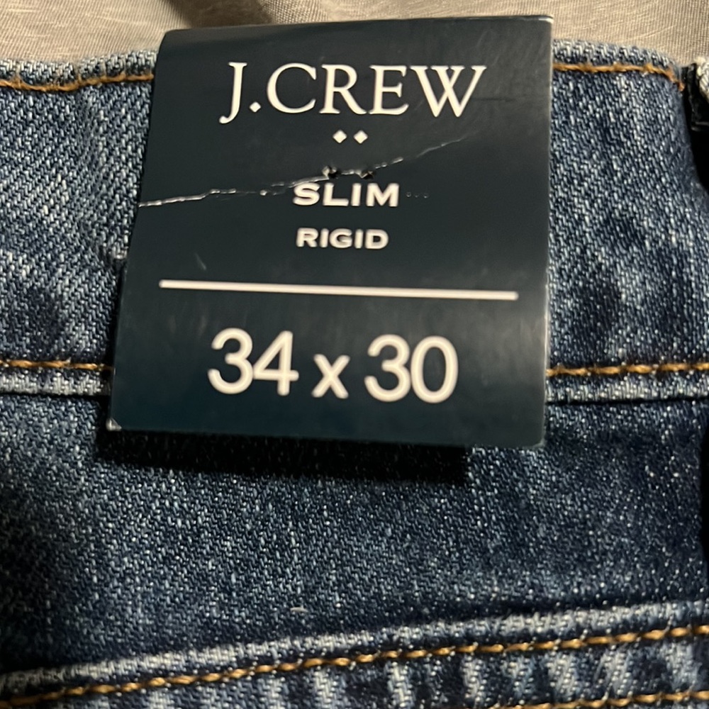 J.crew Mens Slim-fit rigid jean (New) - Picture 6 of 7